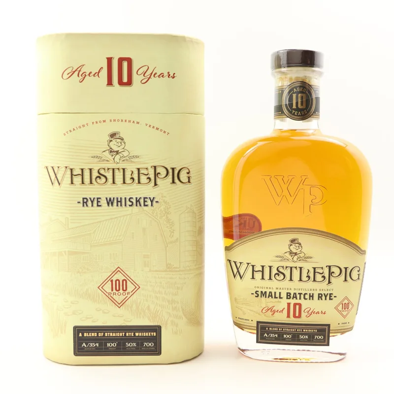 WhistlePig – 10 Year Old Small Batch Rye (70cl, 50%)