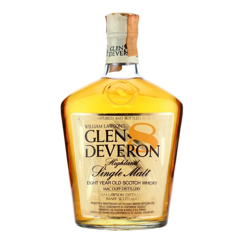 Glen Deveron 8 Year Old 1980s / Martini & Rossi Import (75cl, 40.00%)