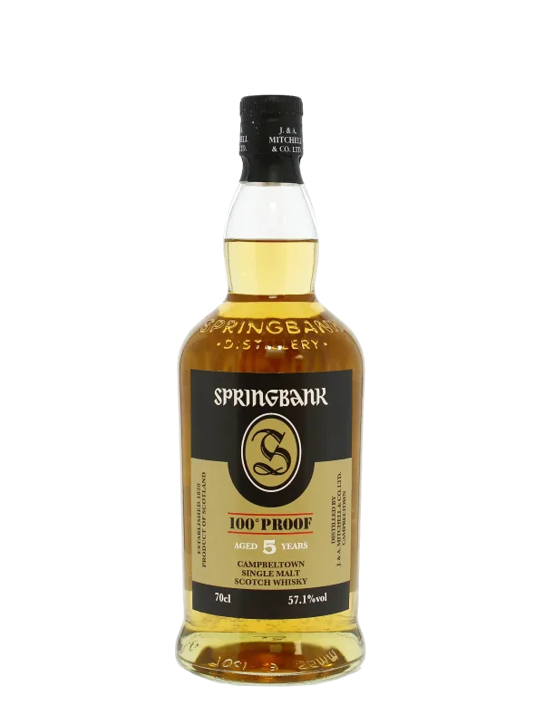 Springbank – 100 Proof 5 Years Single Malt Scotch Whisky