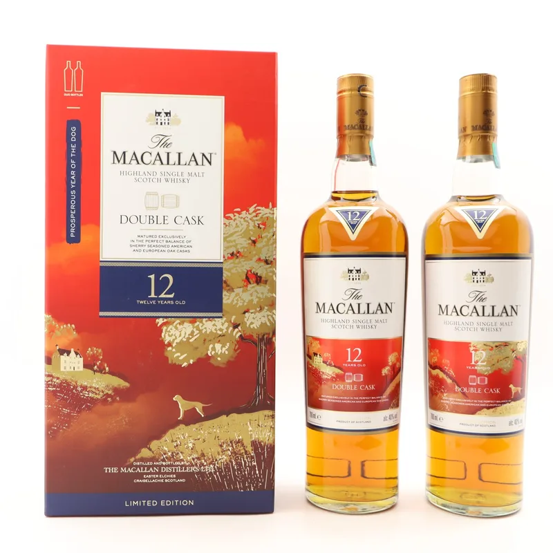 Macallan – 12 Year Old Double Cask Year Of The Dog Limited Edition 2 x 70cl (70clx2, 40%)