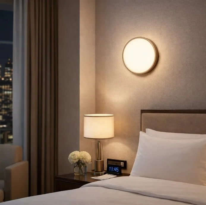Frandsen - Bespoke - Wall lamp (2) - LED Ø450 Brass - Metal - 2 items