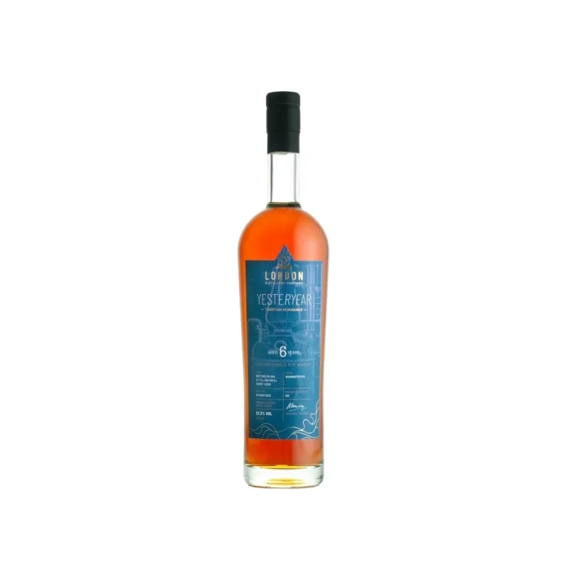 London Distillery Company – Yesteryear 6 Year Old London Single Rye (70cl, 52.3%)