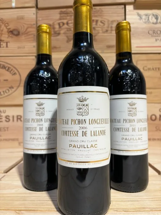2006 Château Pichon Longueville Comtesse Lalande - Pauillac 2ème Grand Cru Classé - 3 Bottles (0.75L)