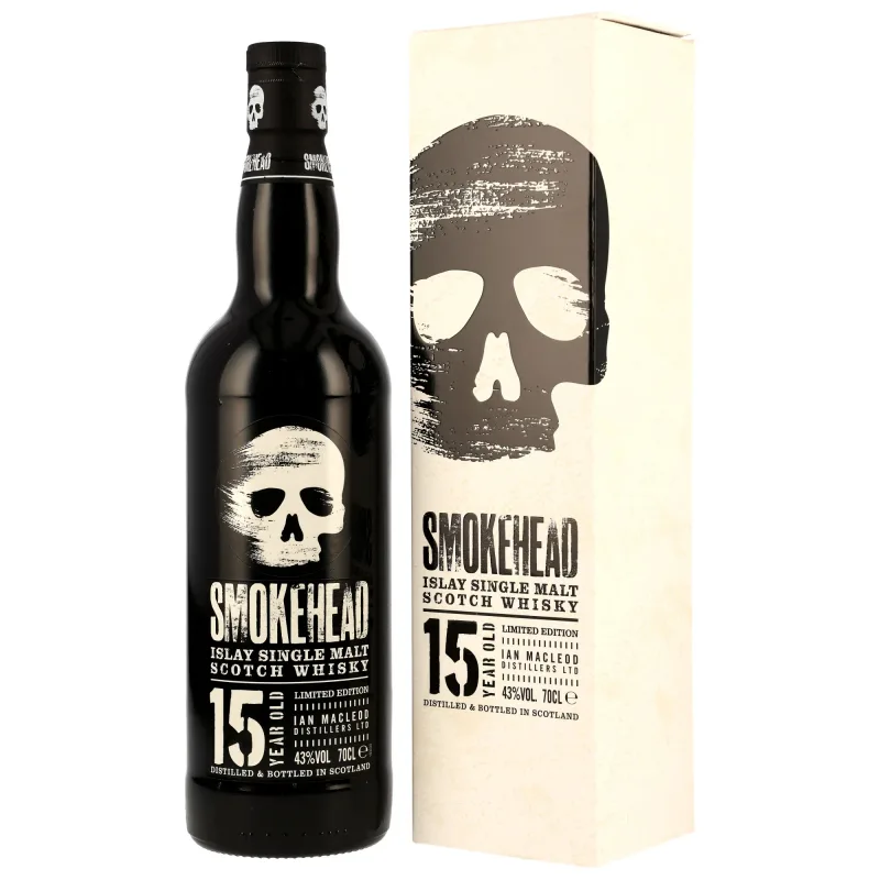 Smokehead 15 Year Old Islay Single Malt Scotch Whisky (70cl)