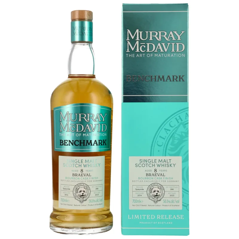 Braeval – 2014/2023 8 Year Old Murray McDavid (Cask 9900254)