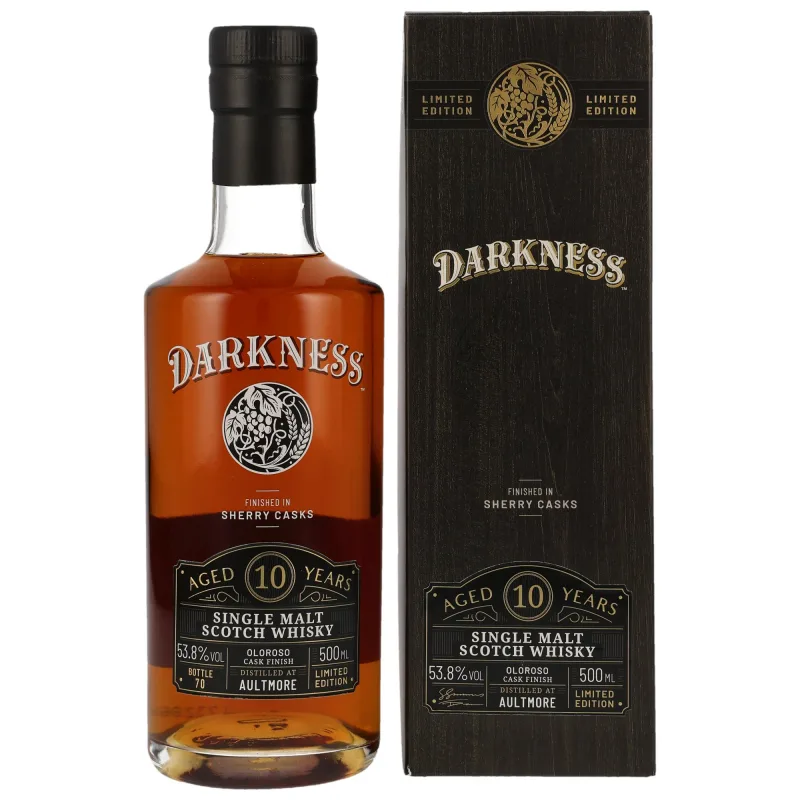 Aultmore – 10 Year Old Oloroso Cask Finish (Darkness)