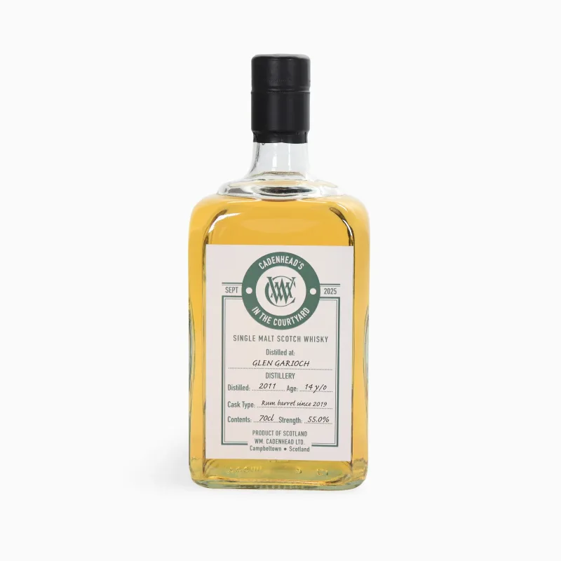 Glen Garioch – 14 Year Old (2011) Cadenhead's In The Courtyard