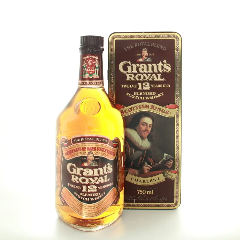 Grant’s Royal 12 Year Old Scottish Kings Series Charles I (75cl, 43%)