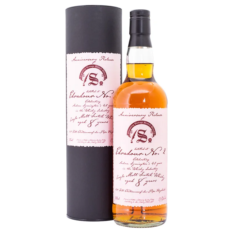 Signatory Vintage Edradour 8 Year Old 2018/2026 Anniversary Release (70cl, 57.1%)