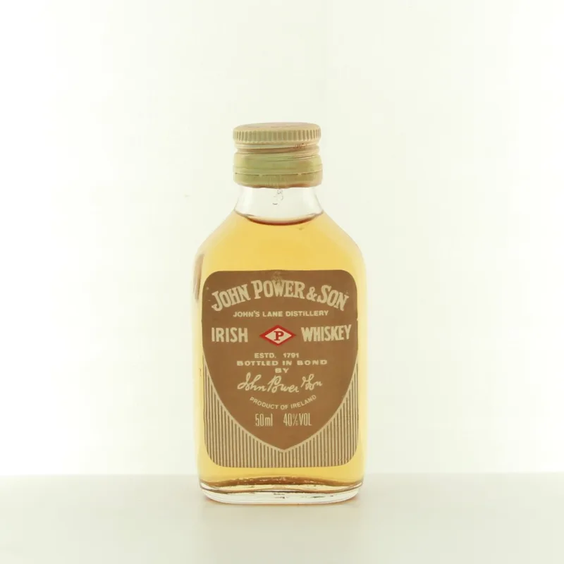 John Power & Son Glod Label Miniature (1980s Edition)