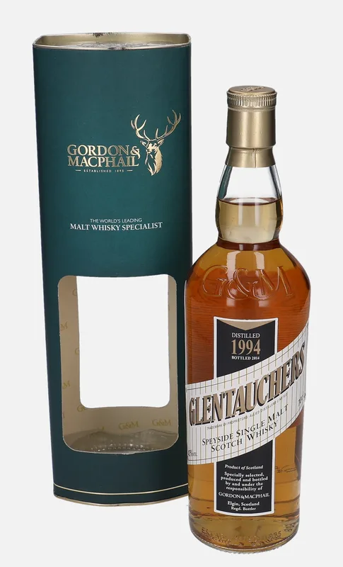Glentauchers – 1994 Gordon & MacPhail Distillery Labels (70cl, 43%)