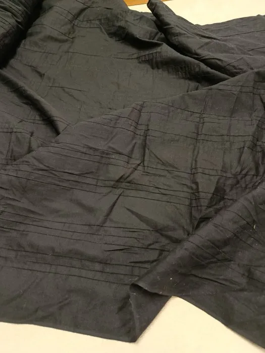 Stupendo cotone nero - Textile - 600 cm - 100 cm - Lightweight and durable