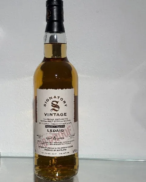 Ledaig 2020 100 Proof #76 6 Year Old Signatory (46%)