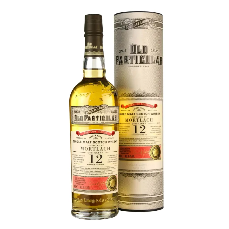 Mortlach – 12 Year Old 2009 Douglas Laing Old Particular Single Refill Bourbon Hogshead DL 15229 (70cl)