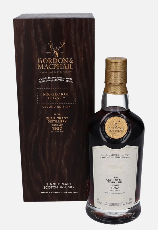 Glen Grant – 1957 64 Year Old Gordon & MacPhail Mr George Legacy Second Edition