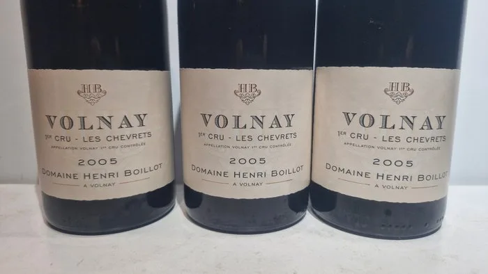 2005 Domaine Henri Boillot "Les Chevrets" - Volnay 1er Cru - 3 Bottles (0.75L)