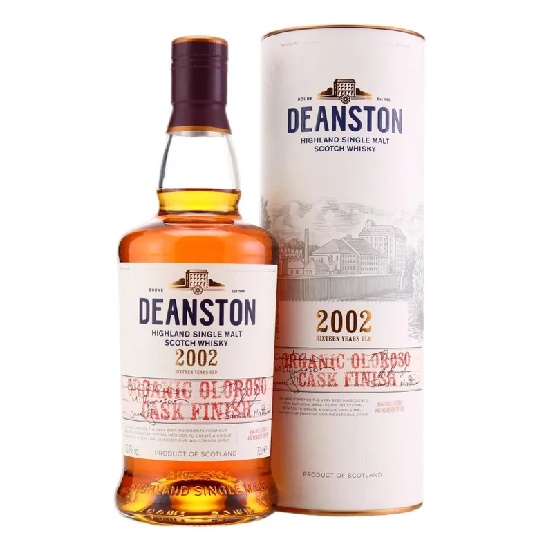 Deanston – 2002 Organic Oloroso Cask Finish 16 Year Old (70cl, 50.60%)