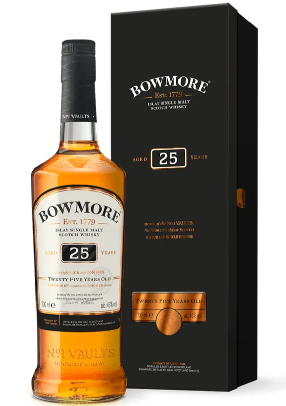 Bowmore – 25 Year Old Islay Single Malt Scotch Whisky
