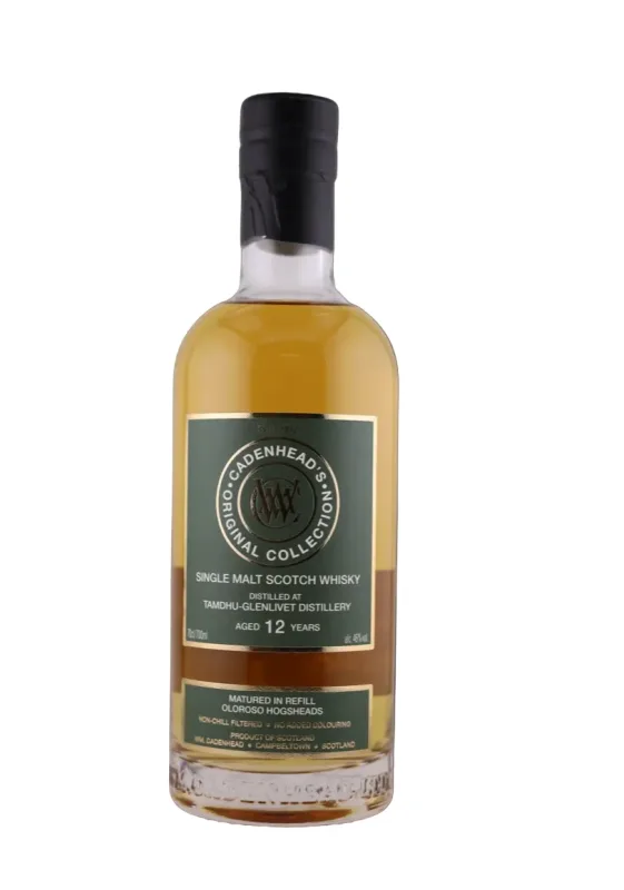Tamdhu-Glenlivet 12 Years Old Cadenheads Original Collection