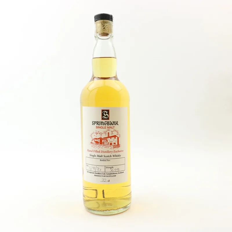 Springbank – Hand Filled Distillery Exclusive (70cl, 56.9%)