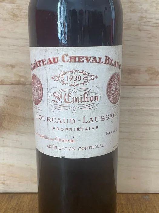 1938 Chateau Cheval Blanc - Saint-Émilion 1er Grand Cru Classé A - 1 Bottle (0.75L)