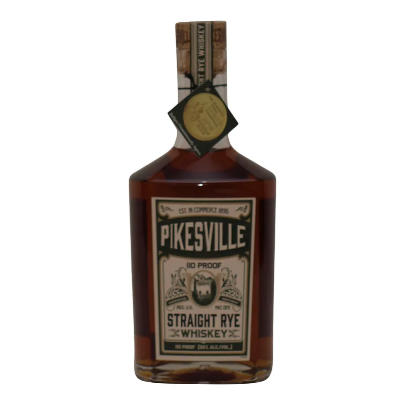 Pikesville Straight Rye Whiskey (75cl, 55%)