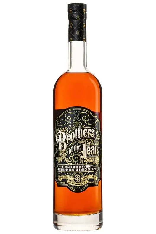 Brothers of the Leaf Bourbon Whiskey Finished in Toasted French Oak (56%)