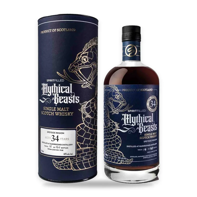 Spiritfilled Mythical Beasts Glenrothes 34 Year Old Nyami Nyami