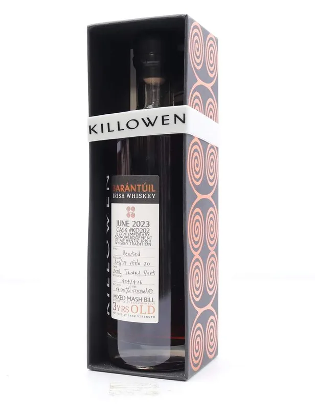 Killowen – Barántúil 3 Year Old Cask #KD202 Btl No.454