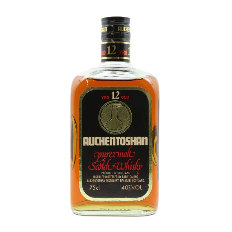 Auchentoshan – 12 Year Old Pure Malt Lowland Single Malt Scotch Whisky (1980s) (75cl, 40%)