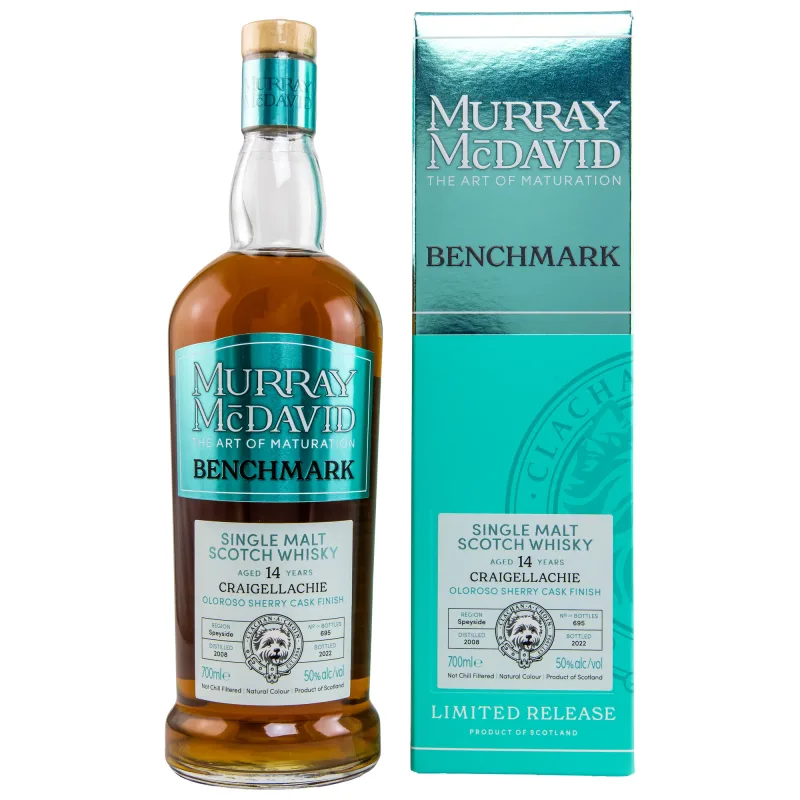 Craigellachie – 2008/2022 14 Year Old Oloroso Cask (Murray McDavid)