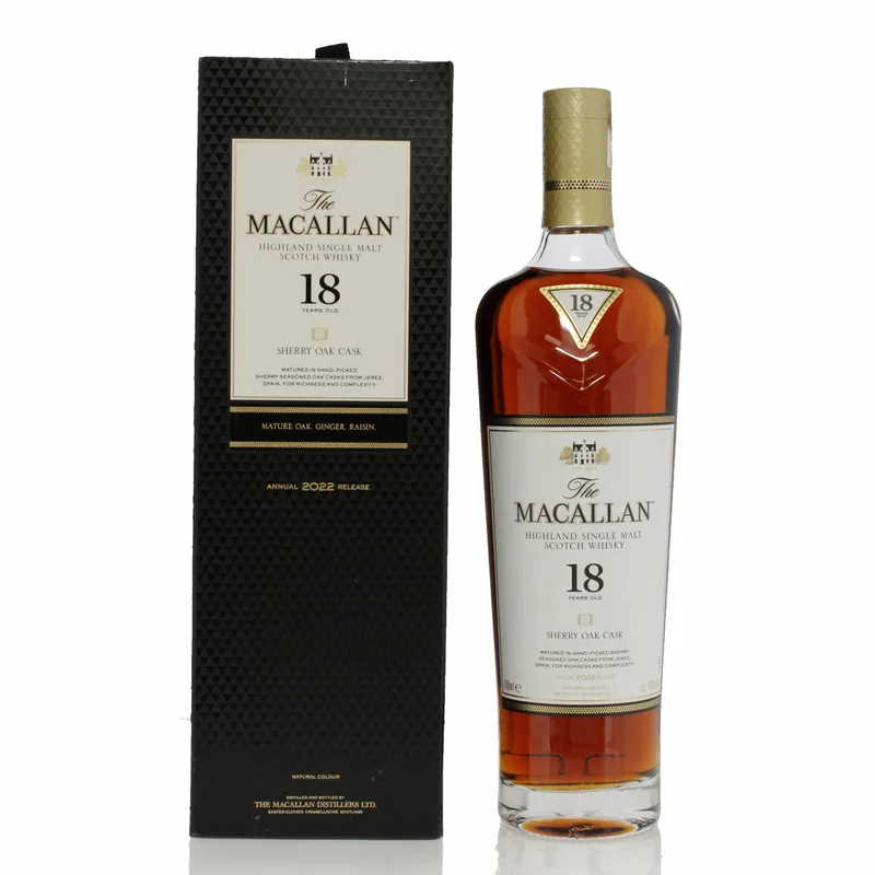 Macallan – 18 Year Old Sherry Oak 2022 Release