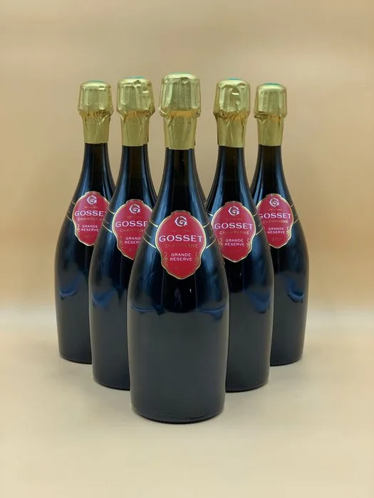 Gosset Grande Reserve Brut - Champagne - 6 Bottles (0.75L)