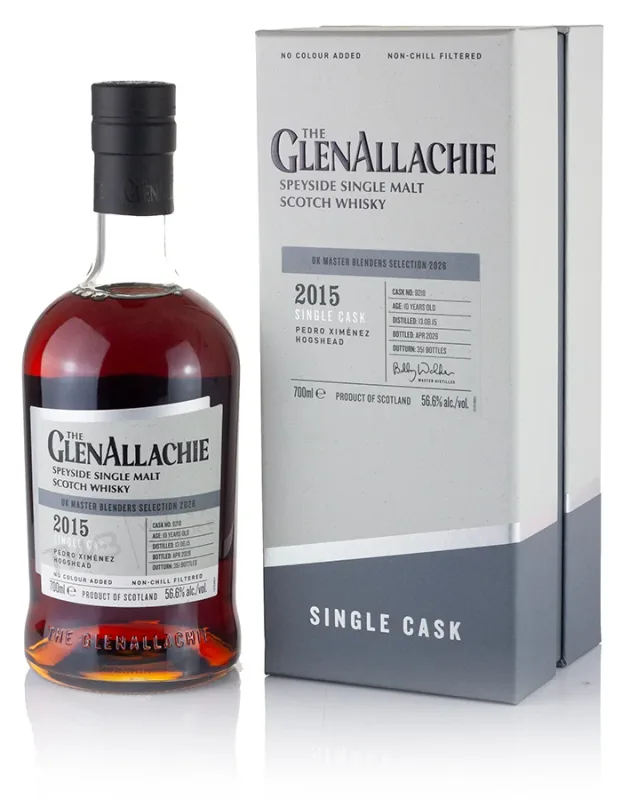 Glenallachie – 10 Year Old 2015 Single Pedro Ximénez Cask (56.6%)