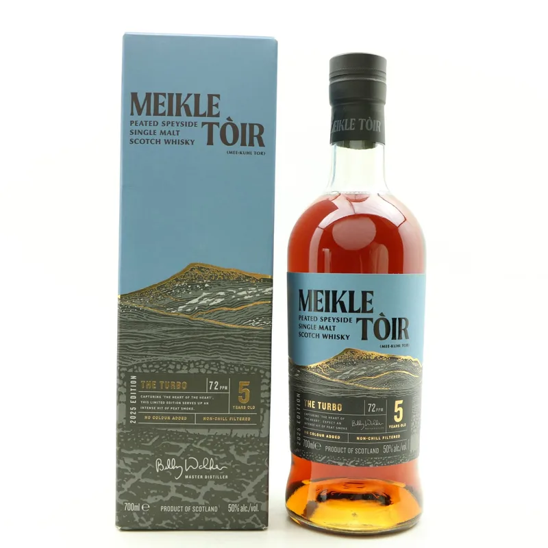 Meikle Toir 5 Year Old The Turbo 2025 Edition (70cl, 50%)