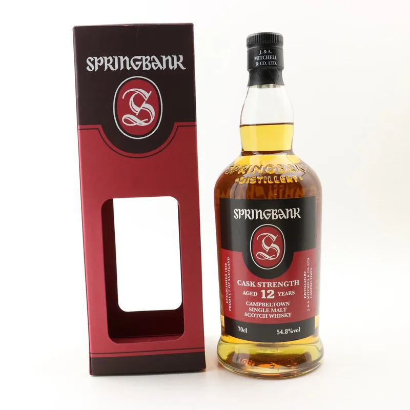 Springbank – 12 Year Old Cask Strength 2018 Release (70cl, 54.8%)