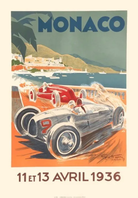 Géo Ham - MONACO 1936 (Editions Clouet) - 1990s