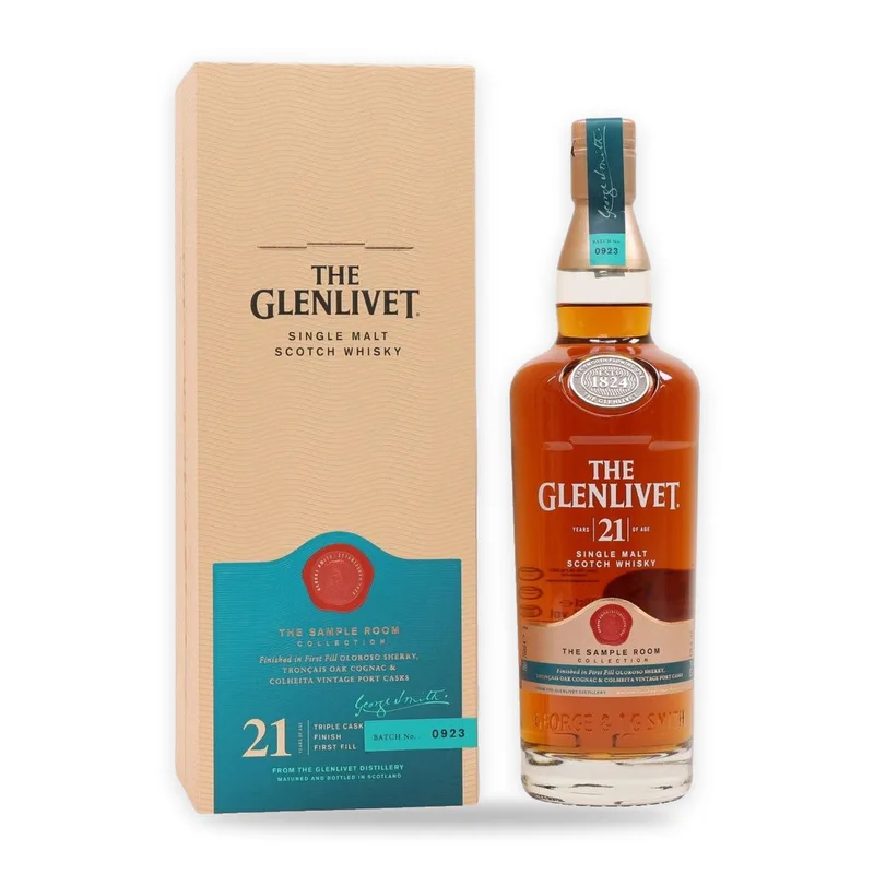 Glenlivet – 21 Year Old - Triple Cask Finish - The Sample Room Collection