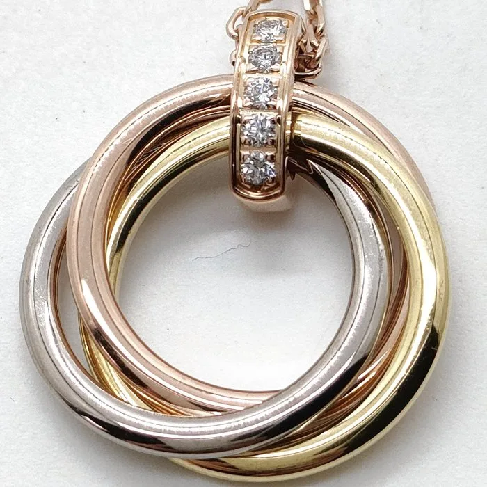 Cartier - Necklace - 18 kt. Rose gold - Trinity