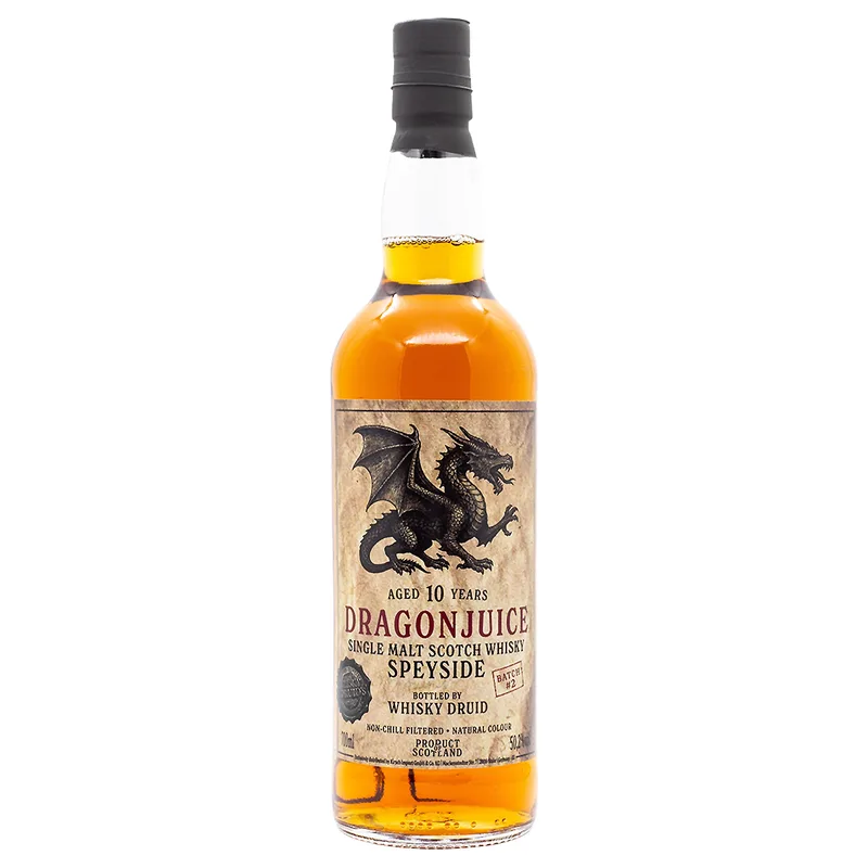Whisky Druid Dragonjuice Aged 10 Years Batch #2 (70cl, 50.2%)