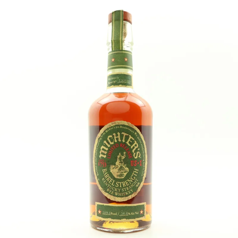 Michter’s Barrel Strength Single Barrel Straight Rye (70cl, 54.8%)