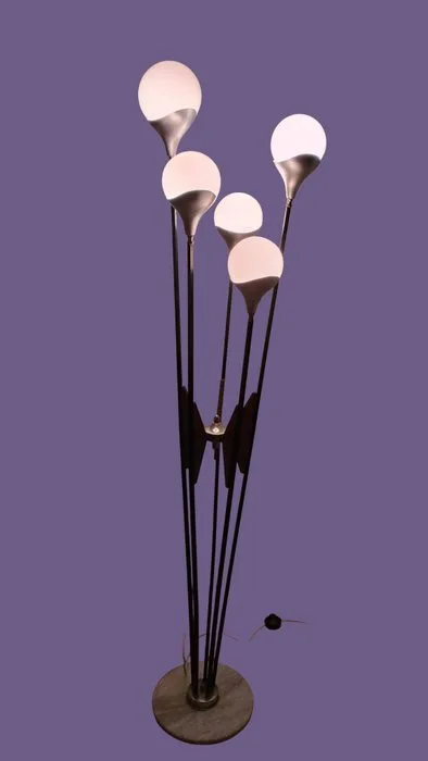 Lamp - little tree - Opaline glass