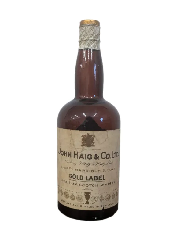 John Haig & Co. Ltd Gold Label 1940 Bottling