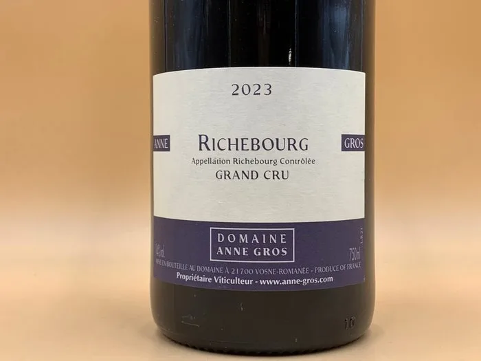 2023 Anne Gros - Richebourg Grand Cru - 1 Bottle (0.75L)