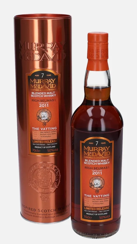 Murray McDavid – Righ Seumas I 2011 7 Year Old Batch No. 2