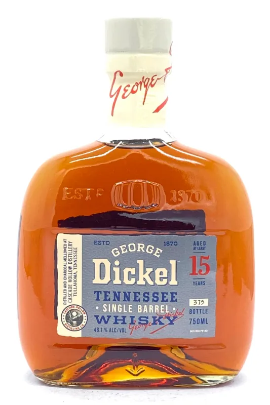 George Dickel 15 Year Old Single Barrel "Blackwell's Barrel" Tennessee Whisky