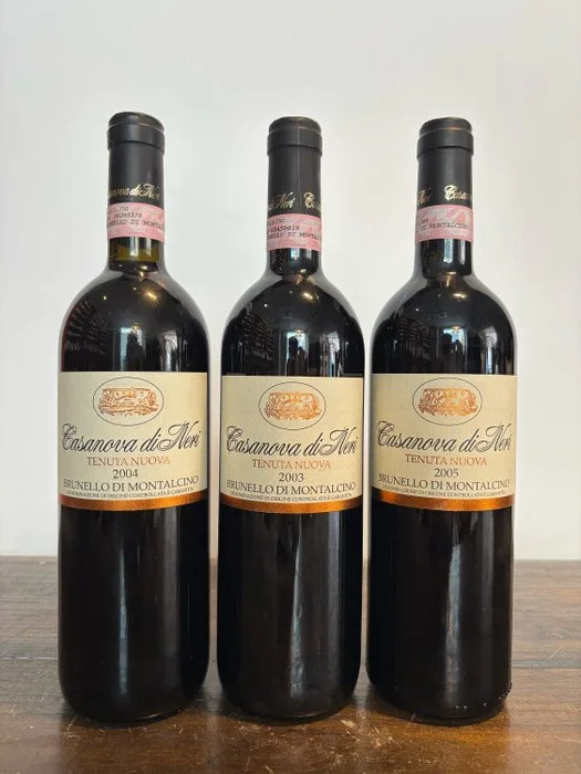 Casanova di Neri, Tenuta Nuova 2003-2004-2005 - Brunello di Montalcino DOCG - 3 Bottle (0.75L)