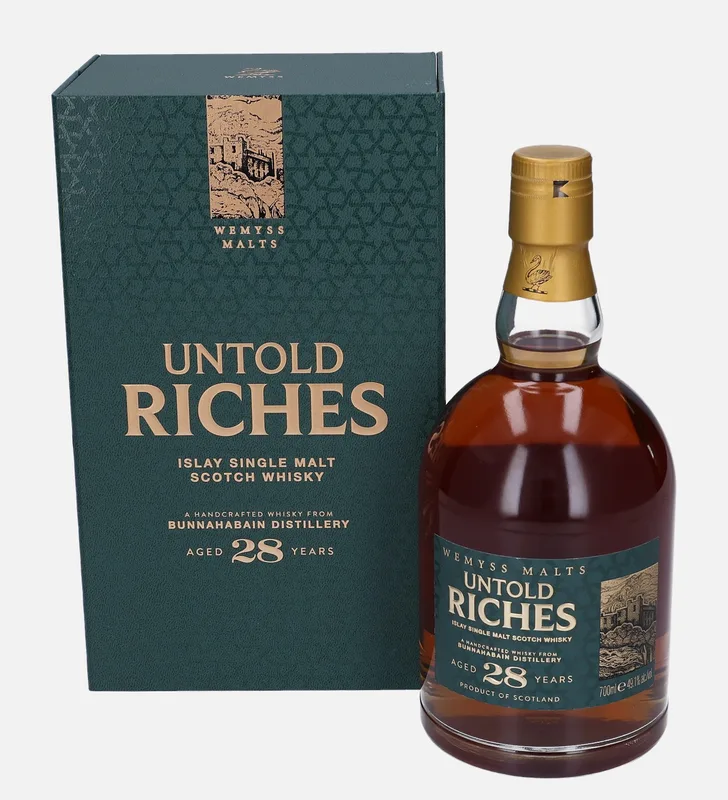 Bunnahabhain – Untold Riches 1987 28 Year Old Wemyss Vintage Malts Wemyss Malts (70cl, 49.1%)
