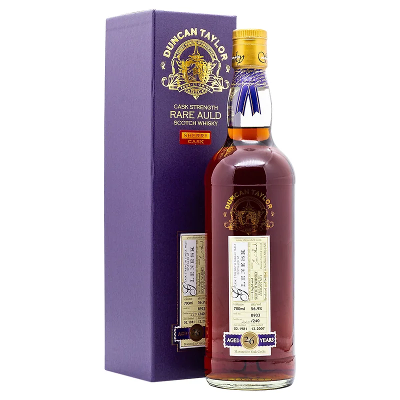 Duncan Taylor Glenesk 26 Years Old 1981/2007 Cask B933 (70cl, 56.9%)
