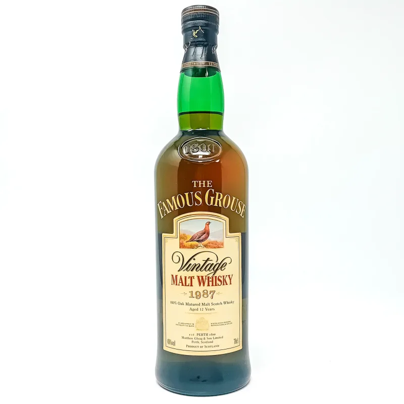 Famous Grouse – 1987 Vintage 12 Year Old Blended Scotch Whisky